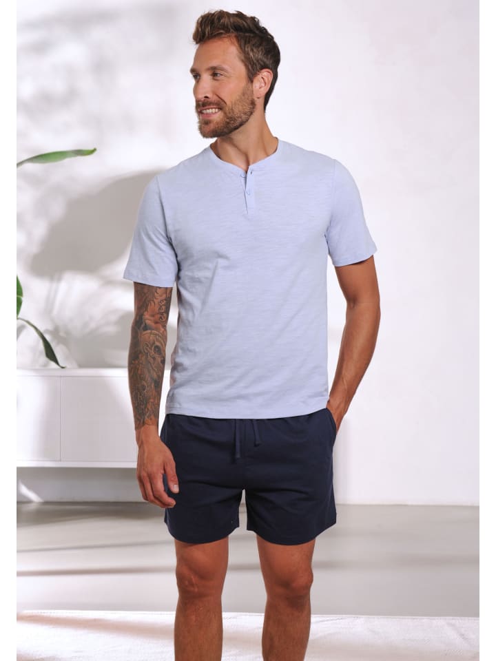 

Пижама AUTHENTIC LE JOGGER, цвет blau-navy/weiß-grau