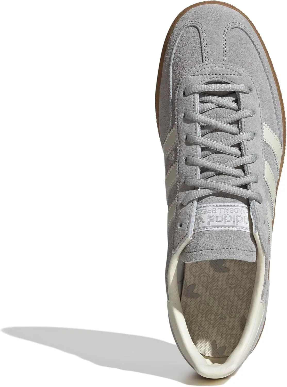 Кроссовки Adidas Originals Men's Handball Spezial для скейтборда, серый/белый — фото 2