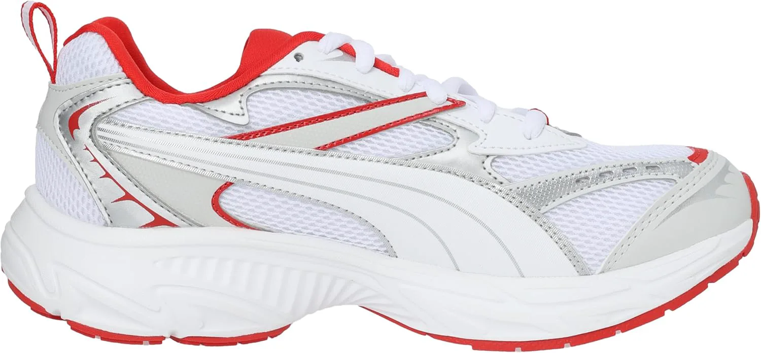Мужские кроссовки для фитнеса и тренировок Puma, красный/серебристый — фото 4