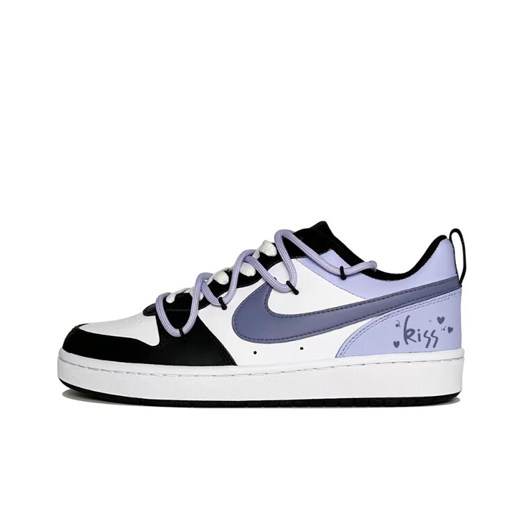 

Обувь для скейтбординга Court Borough 2 для детей, начальная школа Nike, цвет Purple/White/Black