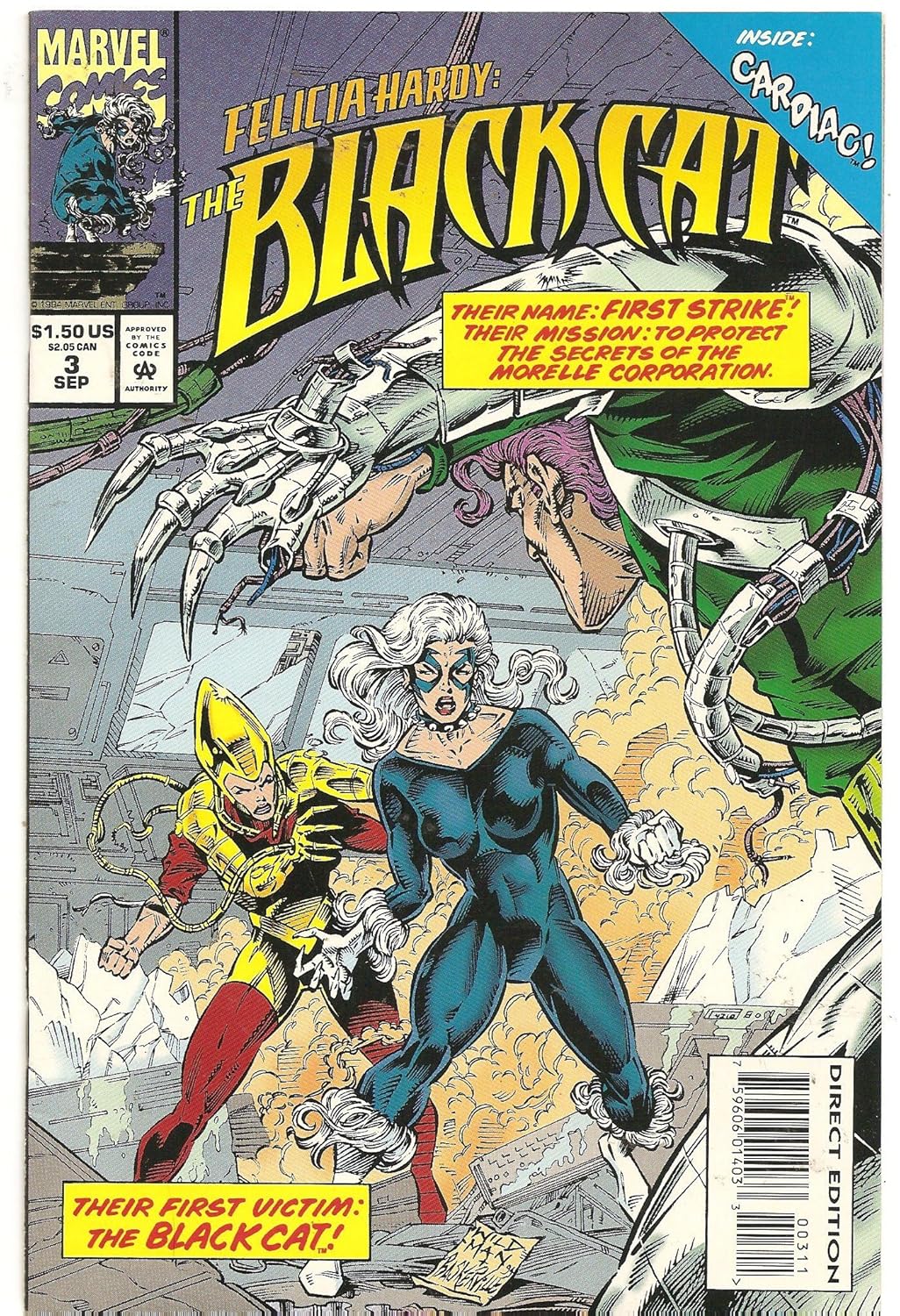 

Felicia Hardy: The Black Cat #3 (Claws & Effect) (Stan Lee)