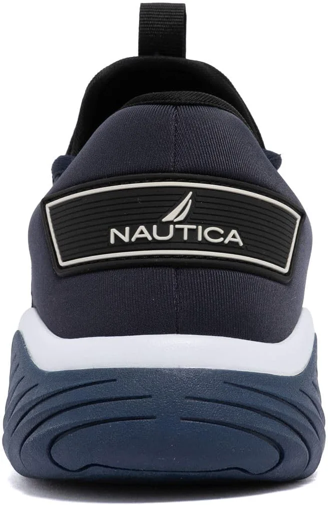Мужские кроссовки Nautica - стильная и комфортная повседневная обувь для модной ходьбы и бега | Атлетическая обувь на шнуровке, черный — фото 3