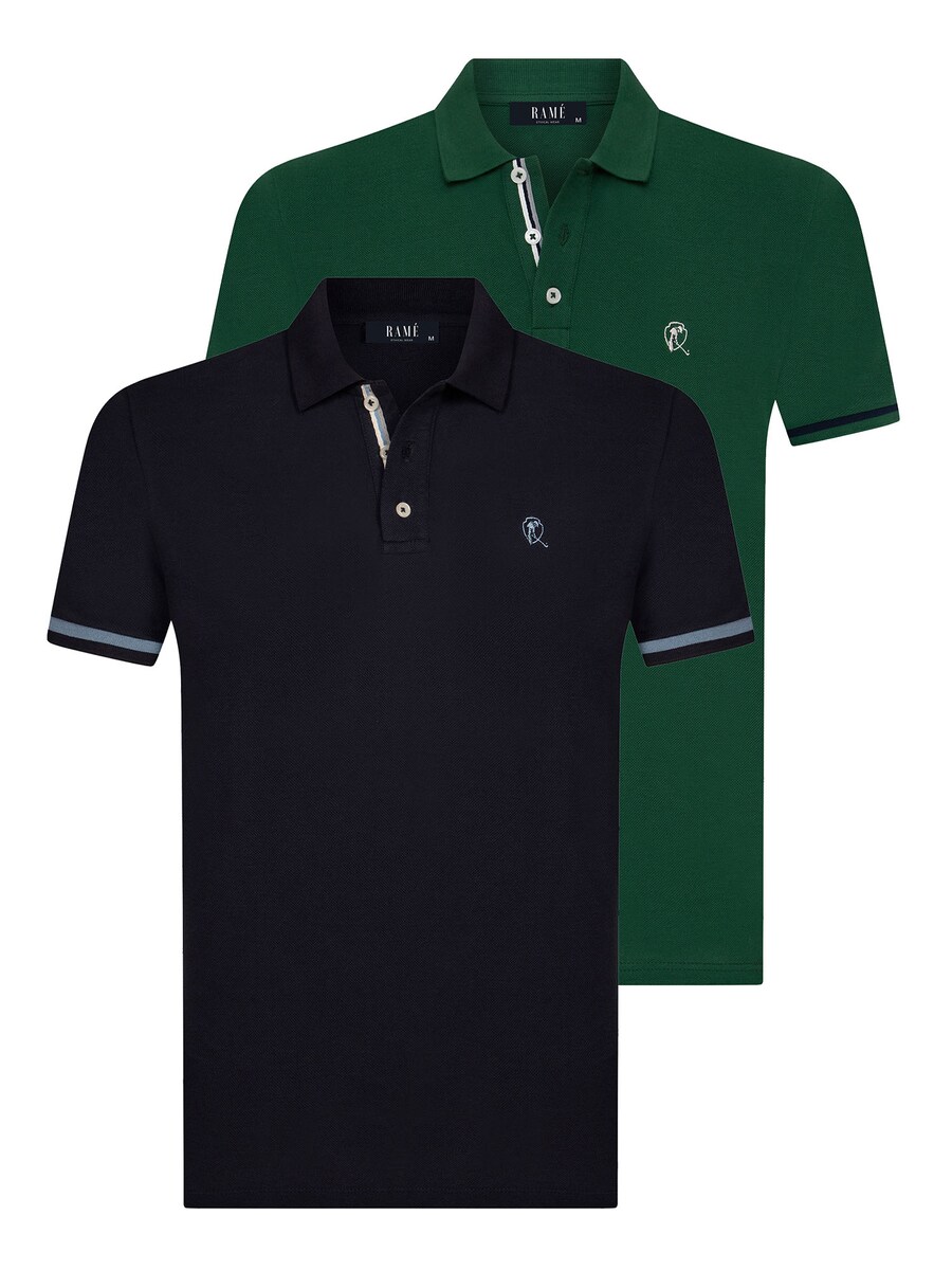 

Рубашка RAME, цвет Navy/Light blue/Dark green