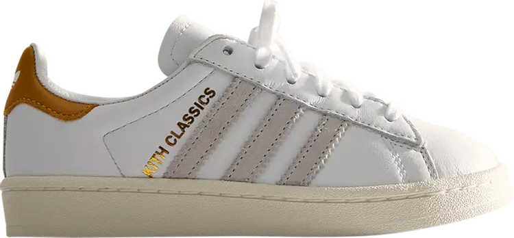 

Кроссовки Kith x Campus 80s J 'Classics Program - Mango', белый