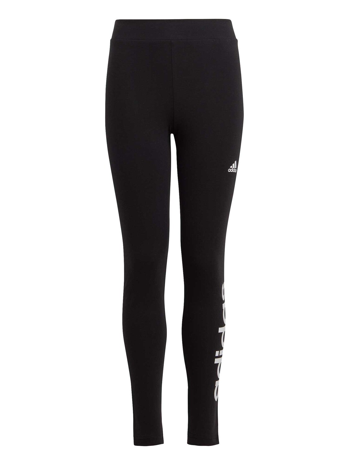 

Тайтсы Adidas Sportswear Essentials Linear Logo Cotton Leggings, черный