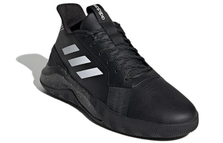 Runthegame Винтаж Баскетбольные Кроссовки Мужские Низкие Черные Adidas — фото 3