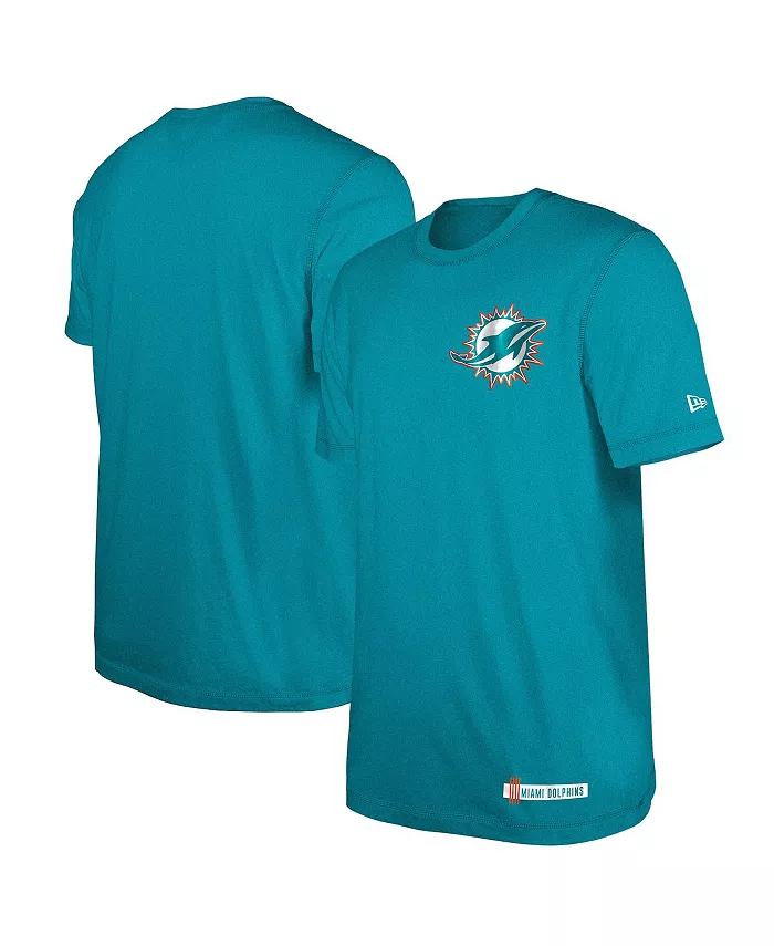 

Мужская футболка Aqua Miami Dolphins 2024 NFL Training Camp New Era