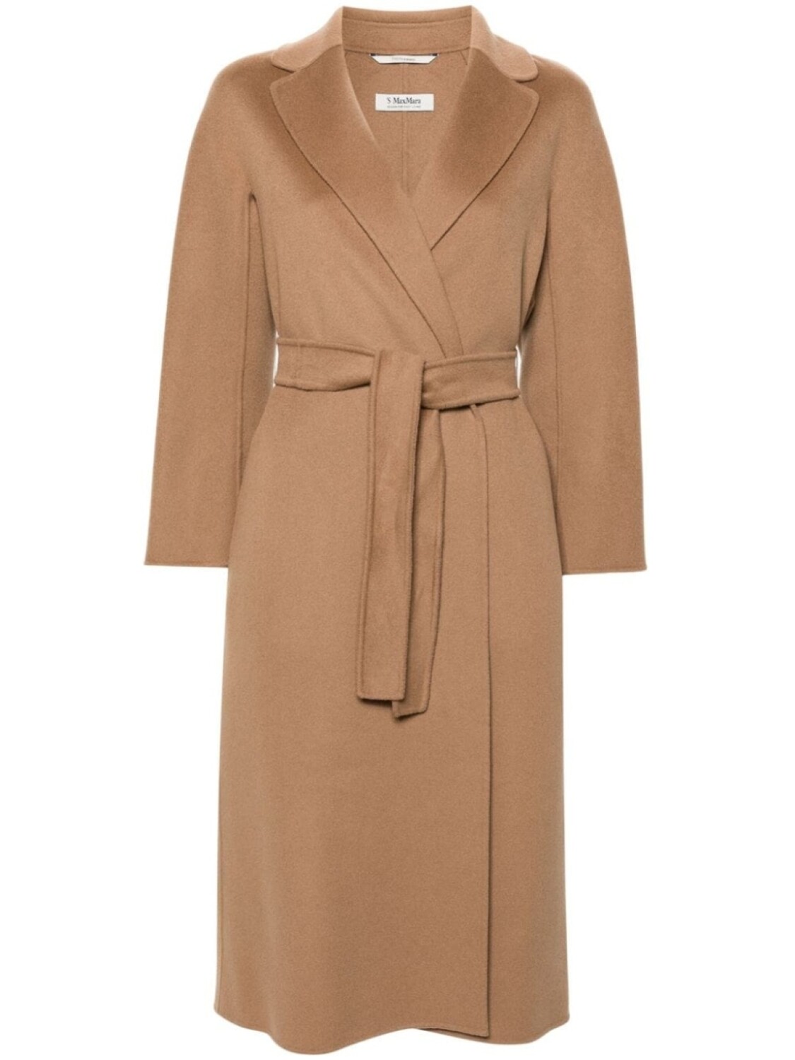 

'S Max Mara шерстяное пальто Esturia с поясом, коричневый