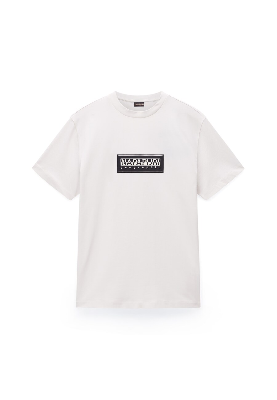 

Футболка NAPAPIJRI, White/Wool white