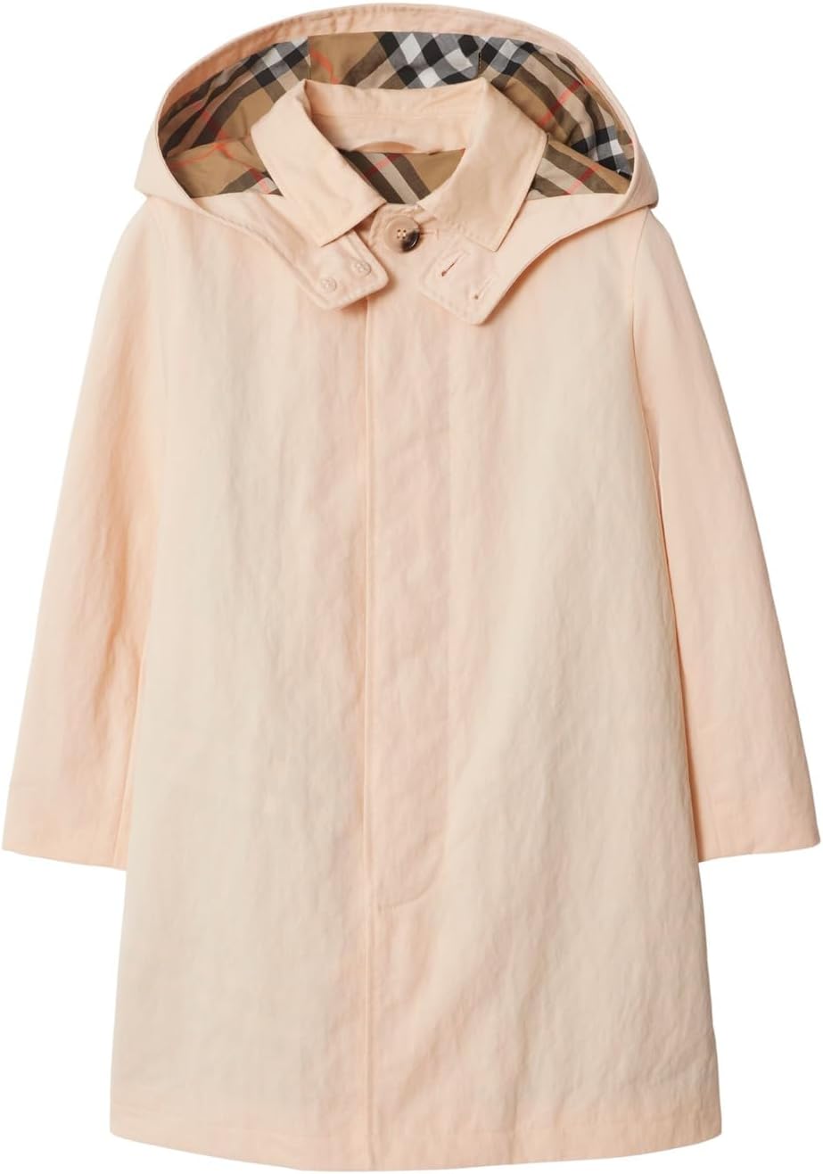 

Пальто Burberry Kids Hadley Trench Coat, цвет Pale Cameo