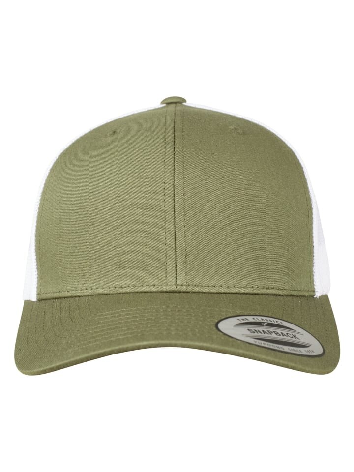 

Бейсболка Flexfit Trucker, цвет buck/white