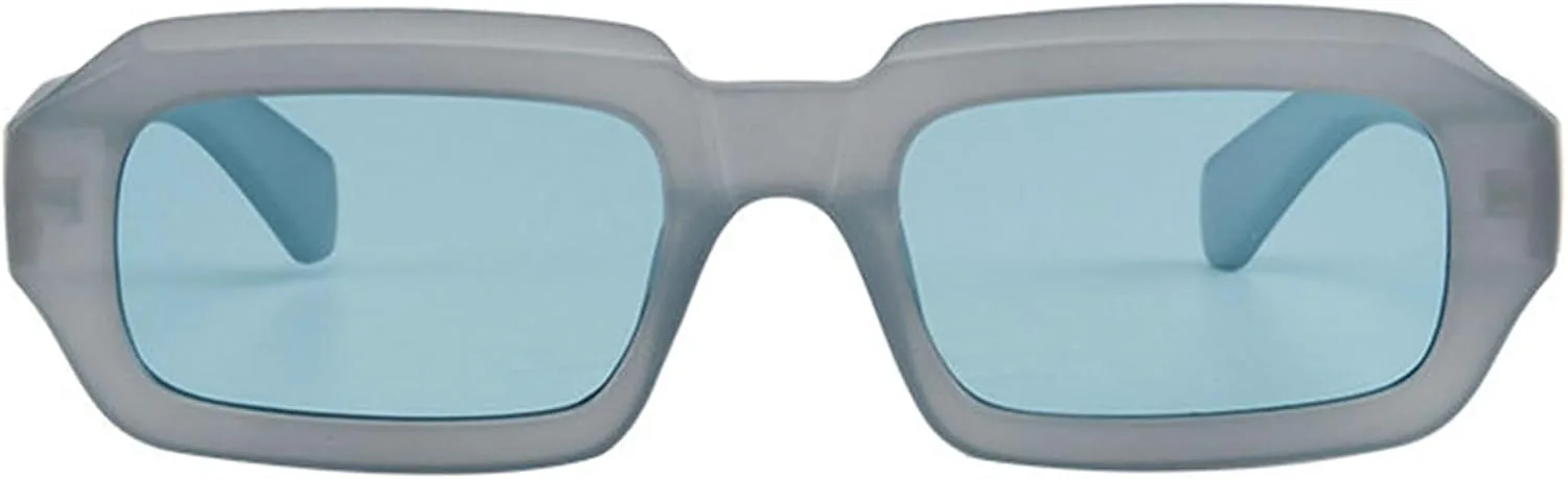 

Мужские солнцезащитные очки Helena Retro Square, модные градиентные очки UV400, женские солнцезащитные очки неправильной формы, сине-зеленые солнцезащитные очки, C2