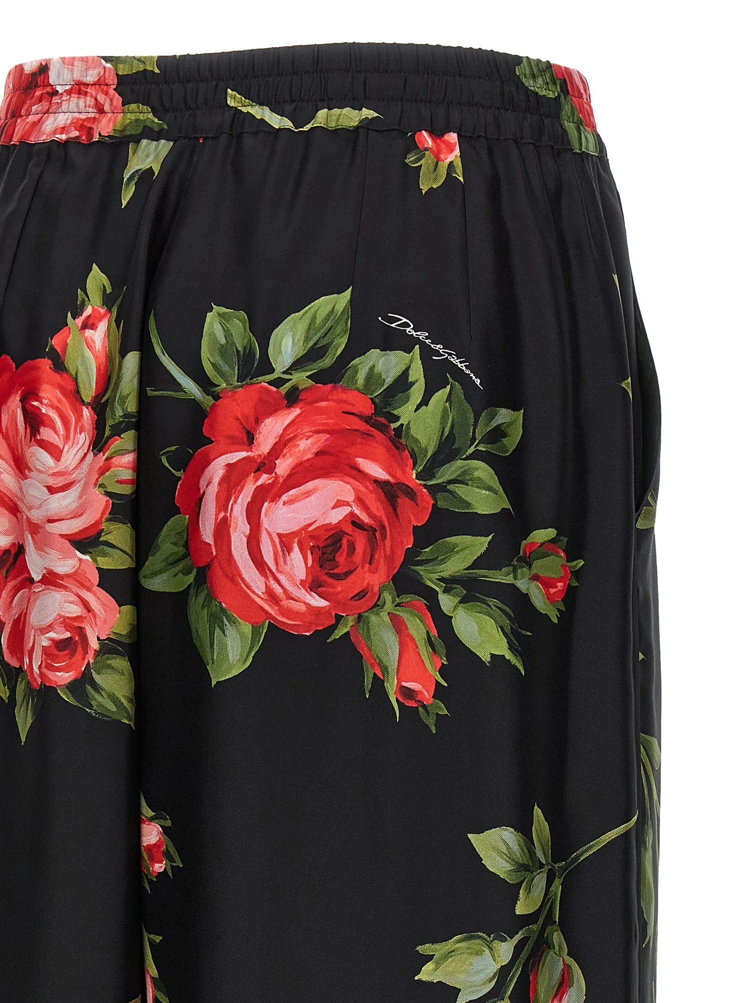 DOLCE & GABBANA Брюки 'Bouquet Rose' — фото 4