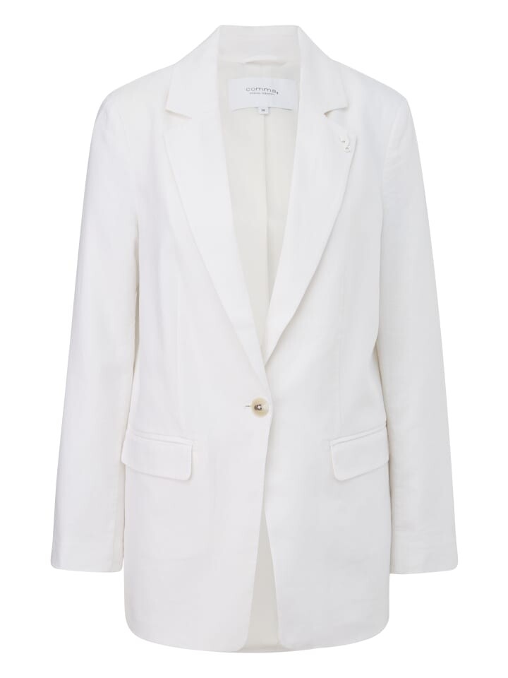 

Блейзер comma CI Indoor-Blazer langarm, белый