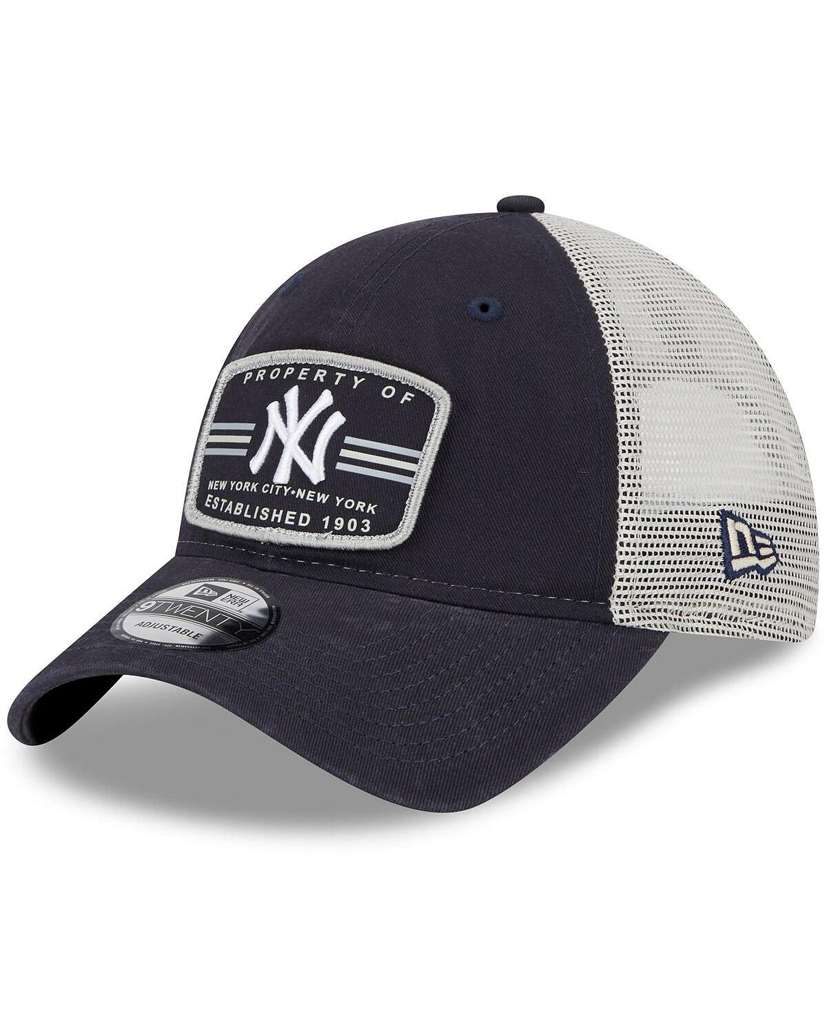 

Мужская темно-синяя кепка New York Yankees Property Trucker 9Twenty Snapback New Era