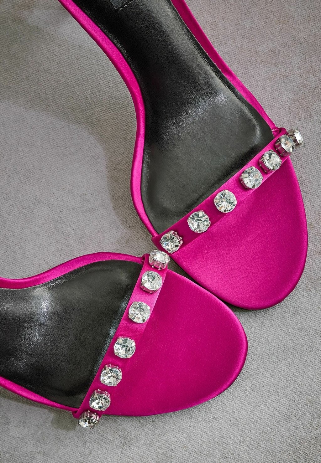 Босоножки на высоком каблуке KATIE JEWELLED Next, розовый — фото 3