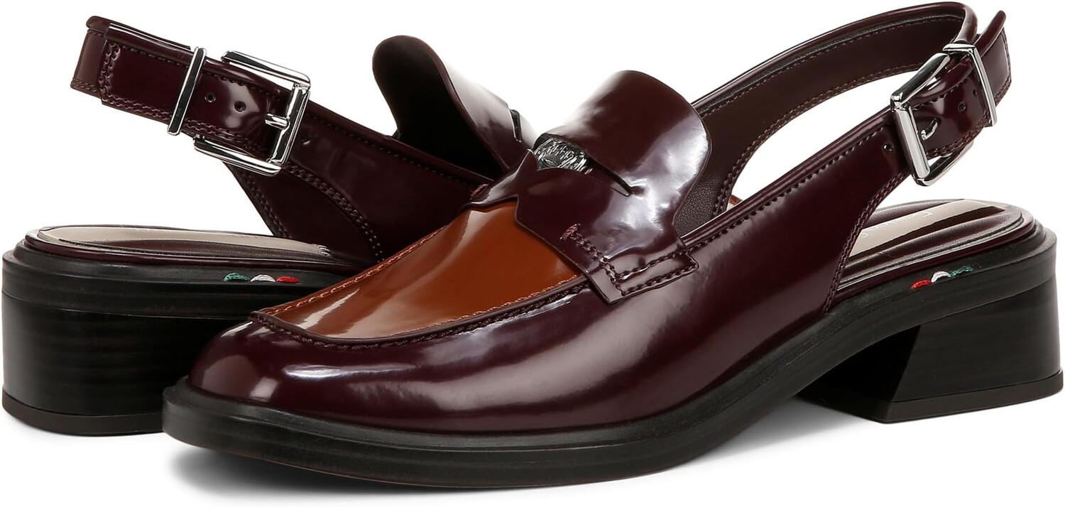 

Лоферы Franco Sarto Giada, цвет Cordovan Red Color-Block