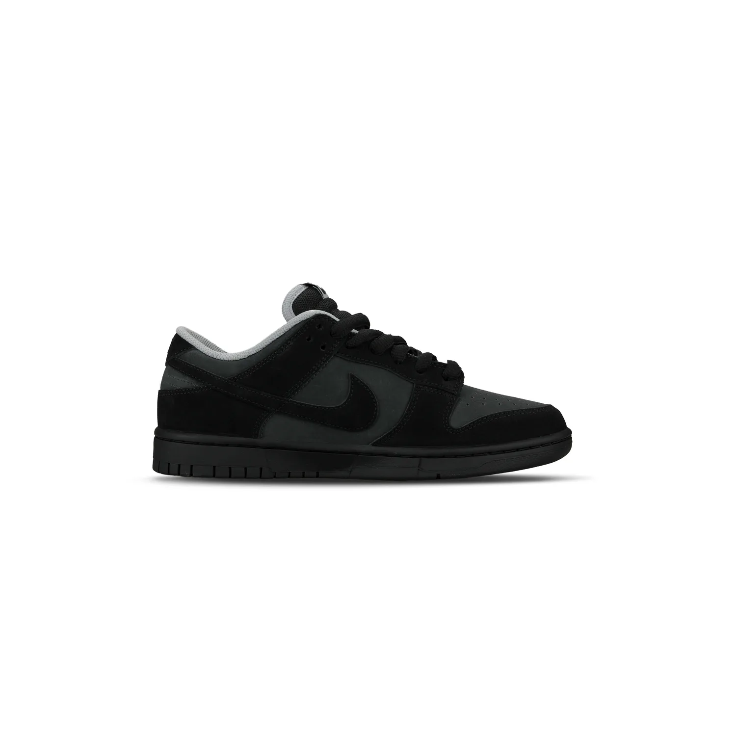 Nike Dunk Abrasion Resistant Slip Resistant Low top Skateboard Shoes Unisex черный серый — фото 3