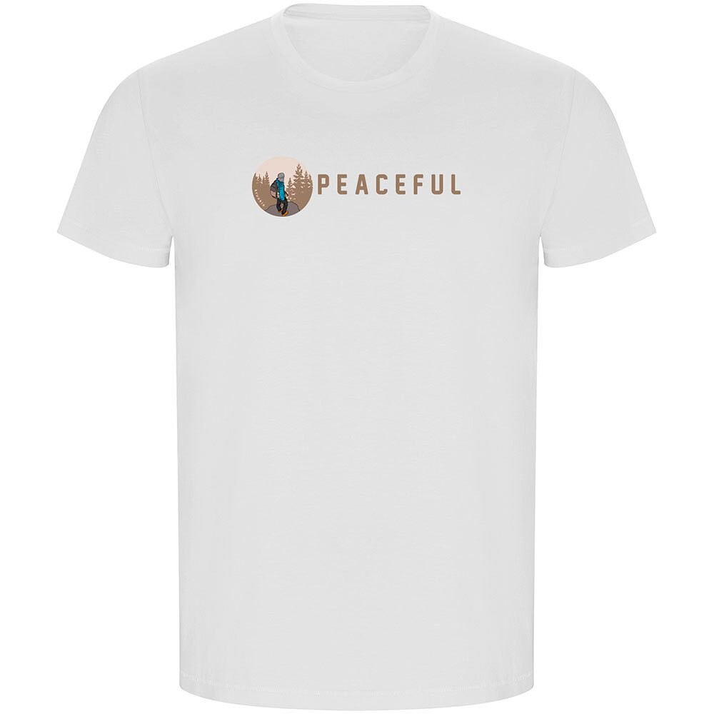 

Футболка с коротким рукавом Kruskis Peaceful Eco, белый