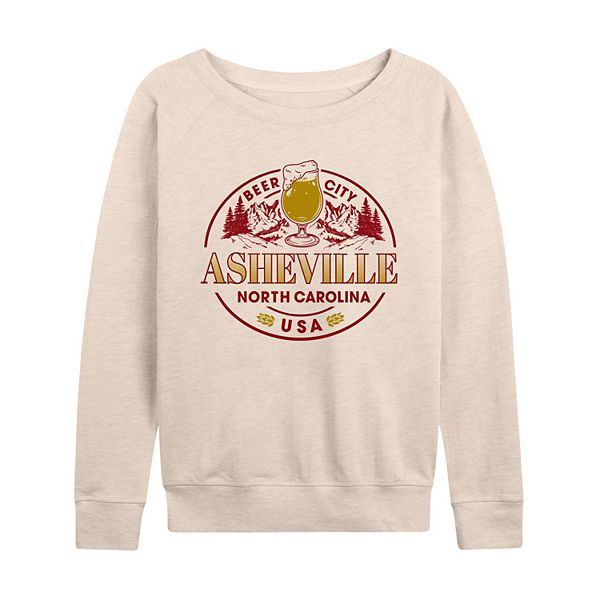 

Женская футболка с длинным рукавом French Terry Beer City Asheville, North Carolina Licensed Character, Серый, Женская футболка с длинным рукавом French Terry Beer City Asheville, North Carolina Licensed Character