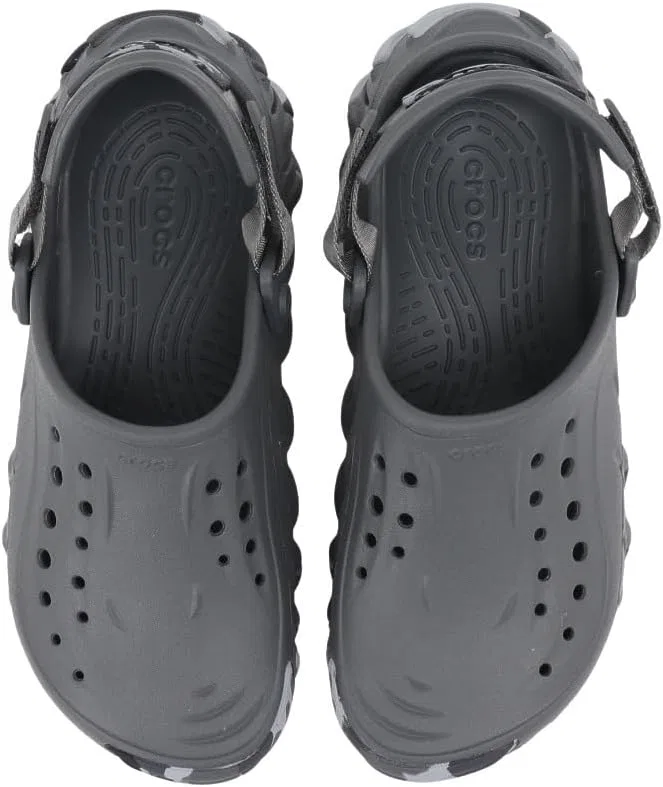 Сабо Crocs Echo Gum Ro, унисекс для взрослых, Slate Grey Multicoloured — фото 3