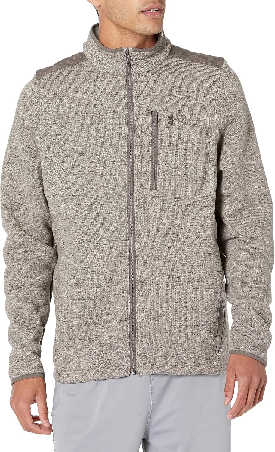 

Under Armour мужская толстовка Specialist Full Zip, (294) Pewter/Fresh Clay/Fresh Clay