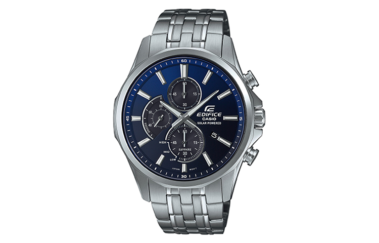 

CASIO Часы Men EDIFICE Black Watch, Gradient Blue Dial