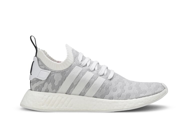 

Кроссовки Adidas Wmns NMD_R2 Primeknit 'White Black Pink', белый