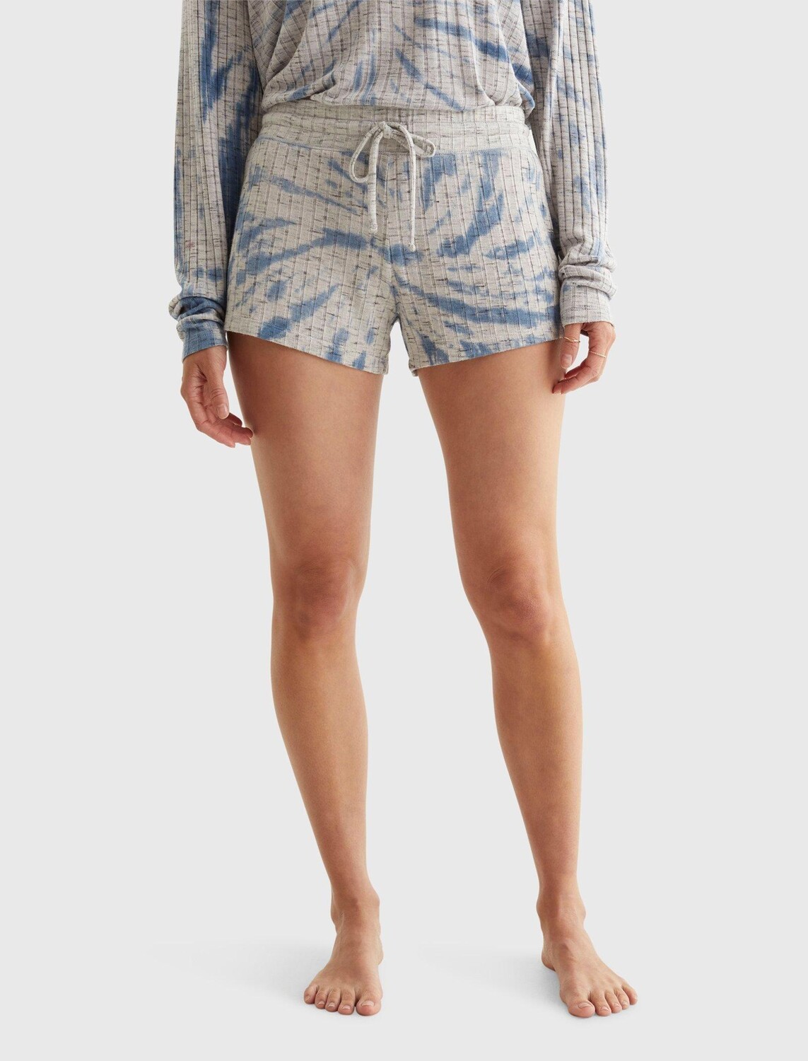 

Женские шорты в рубчик Lucky Brand Cloud из джерси, цвет Rinse