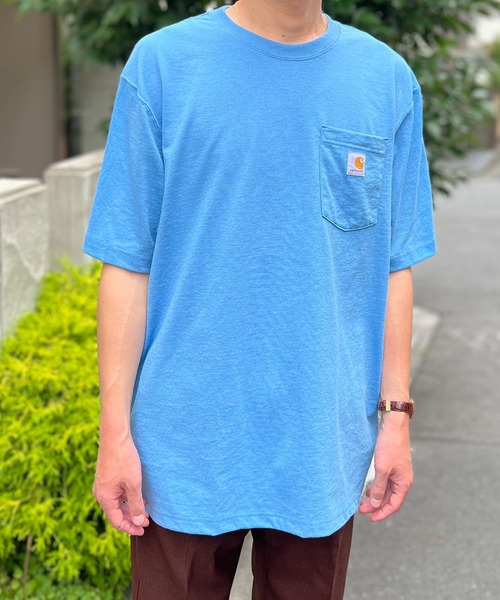 

Футболка с коротким рукавом свободного кроя, с карманом и логотипом Carhartt