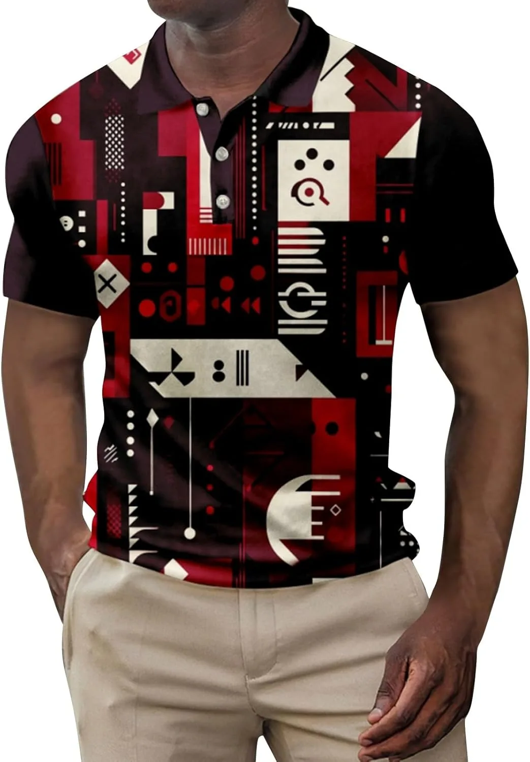 

Мужская поло с коротким рукавом, Casual T-Shirt, M-3XL