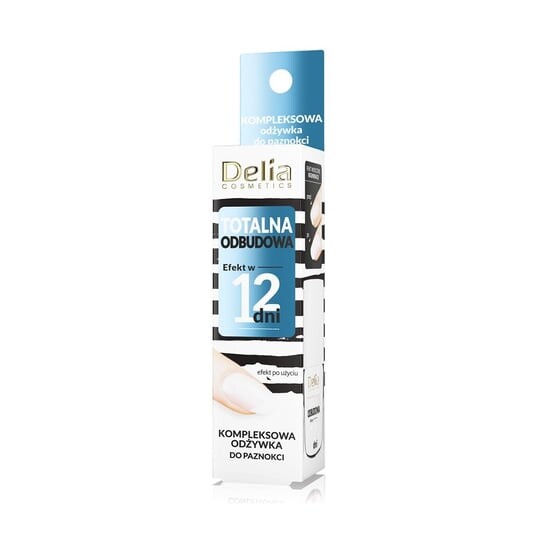 

Комплексный кондиционер для ногтей, 11 мл Delia Cosmetics, Total Reconstruction