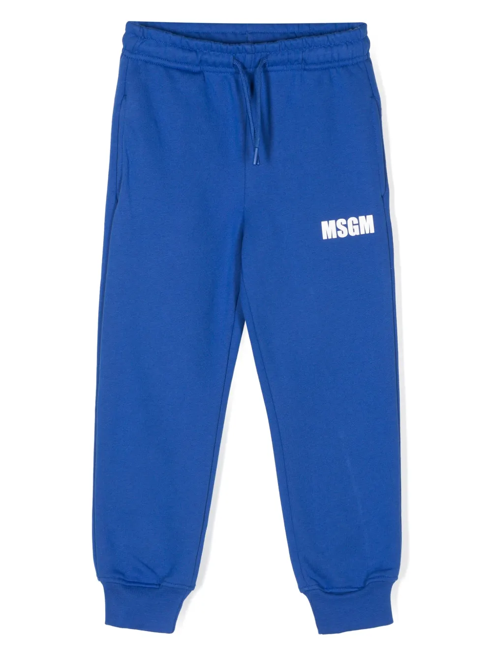 

Спортивные брюки с логотипом MSGM Kids, синий