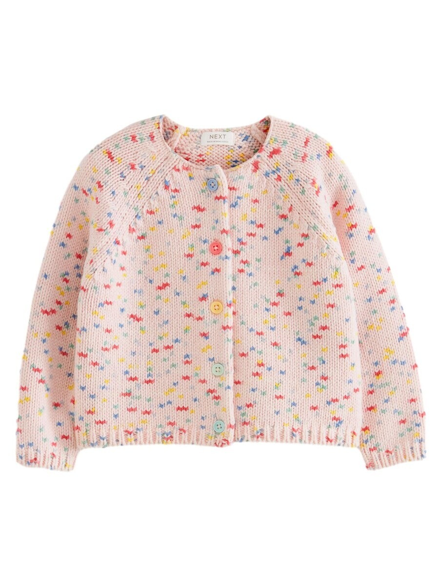 

Вязаный кардиган Next Knit Cardigan, розовый