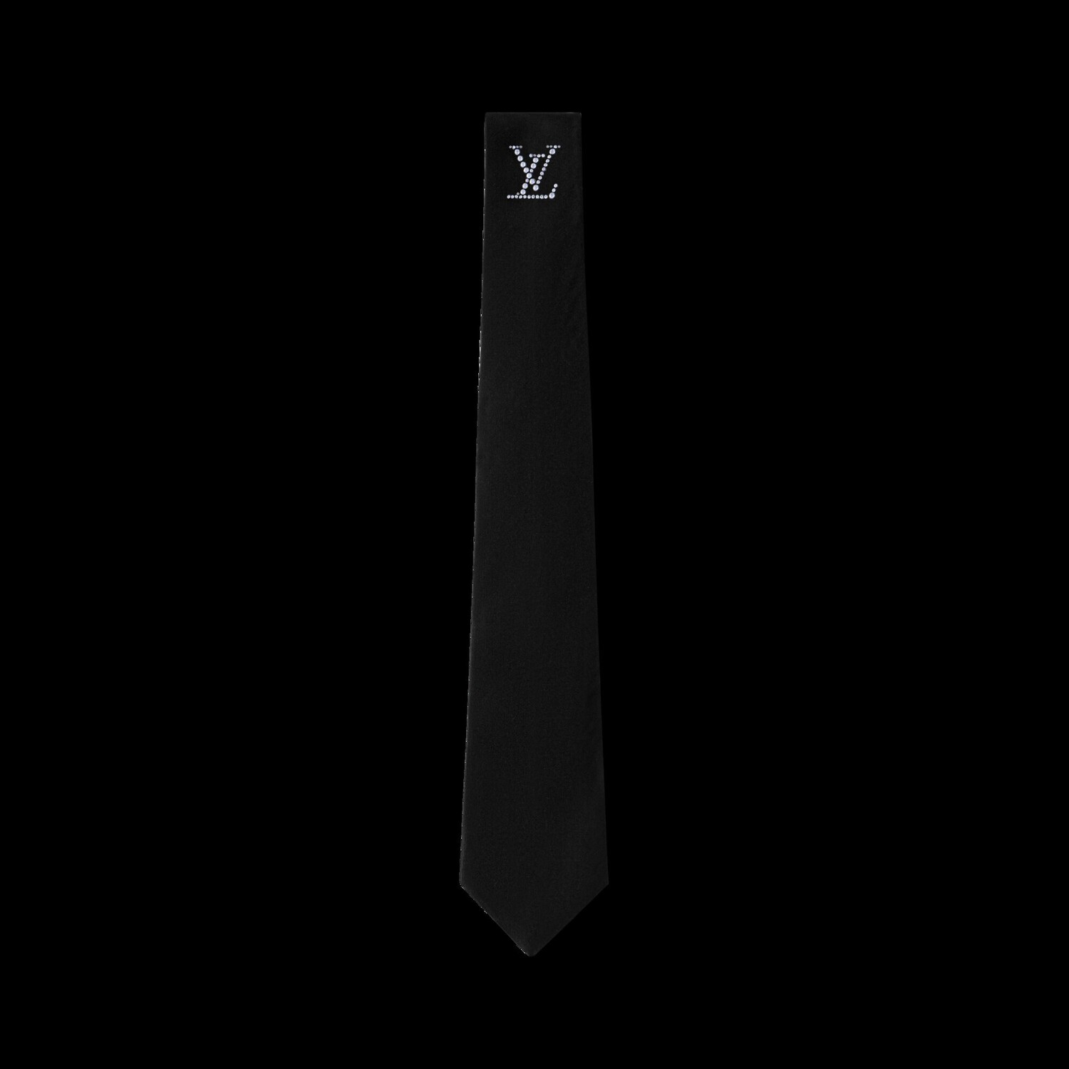 

Галстук LV Pearls Louis Vuitton, черный