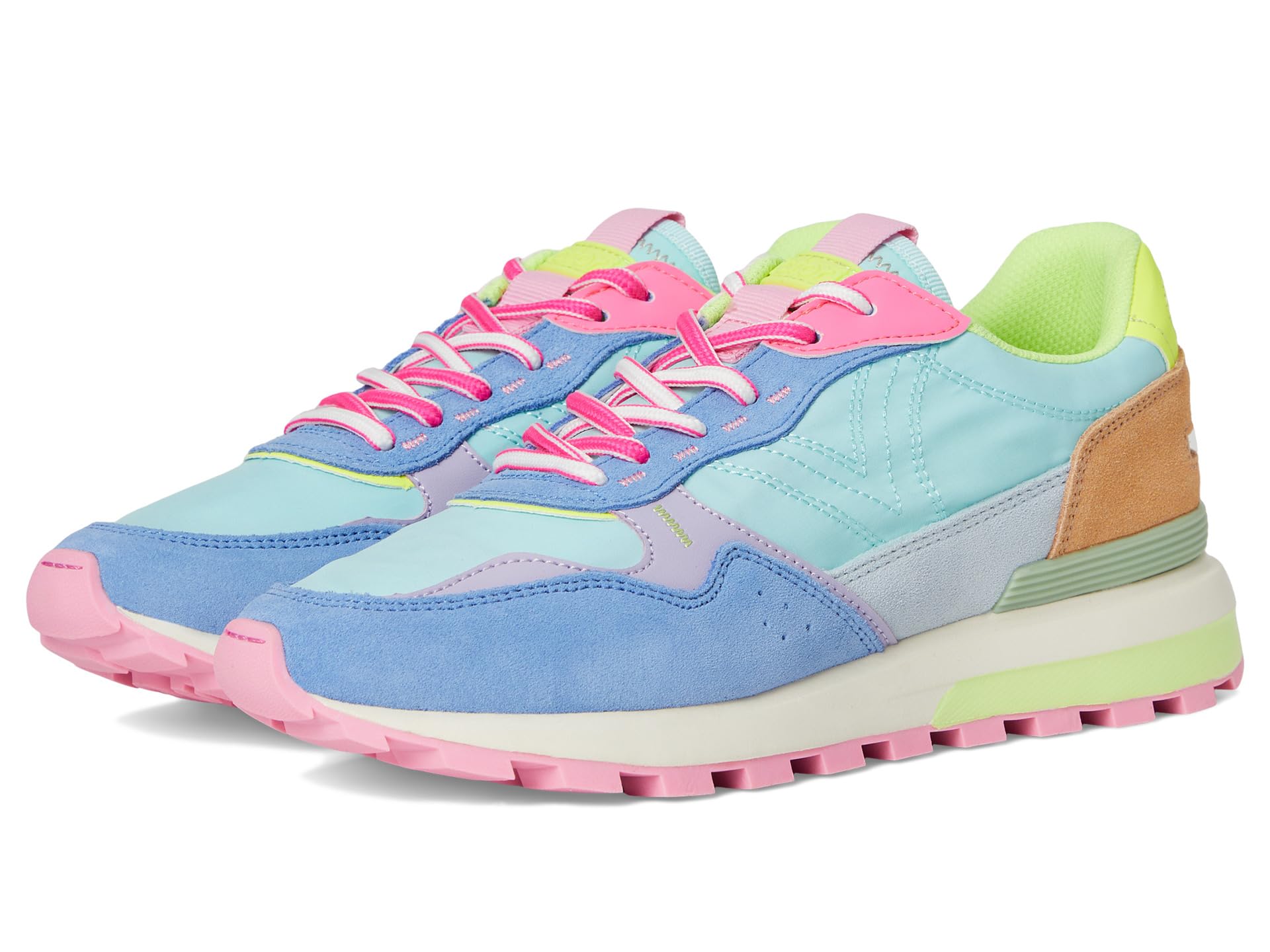 Кроссовки victoria Luna Nylon & Suede Multicolor, Azul