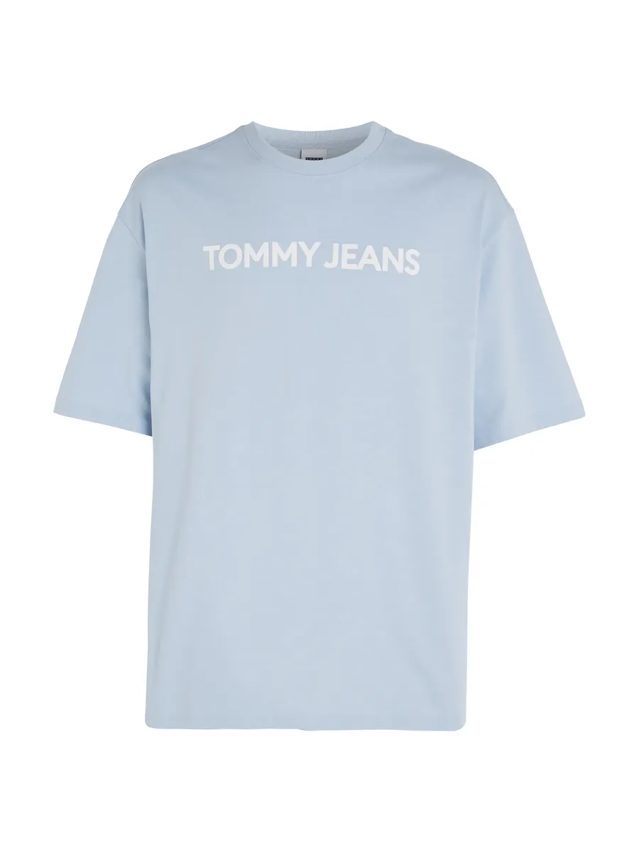 

Футболка Tommy Jeans "TJM OVZ BOLD CLASSICS TEE EXT", с круглым вырезом, синий