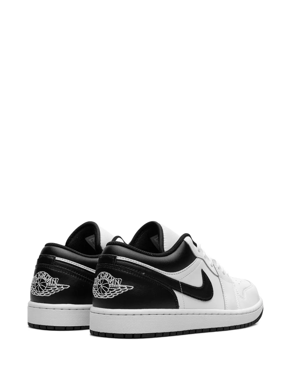 

Кроссовки Air Jordan 1 Low White/Black, белый