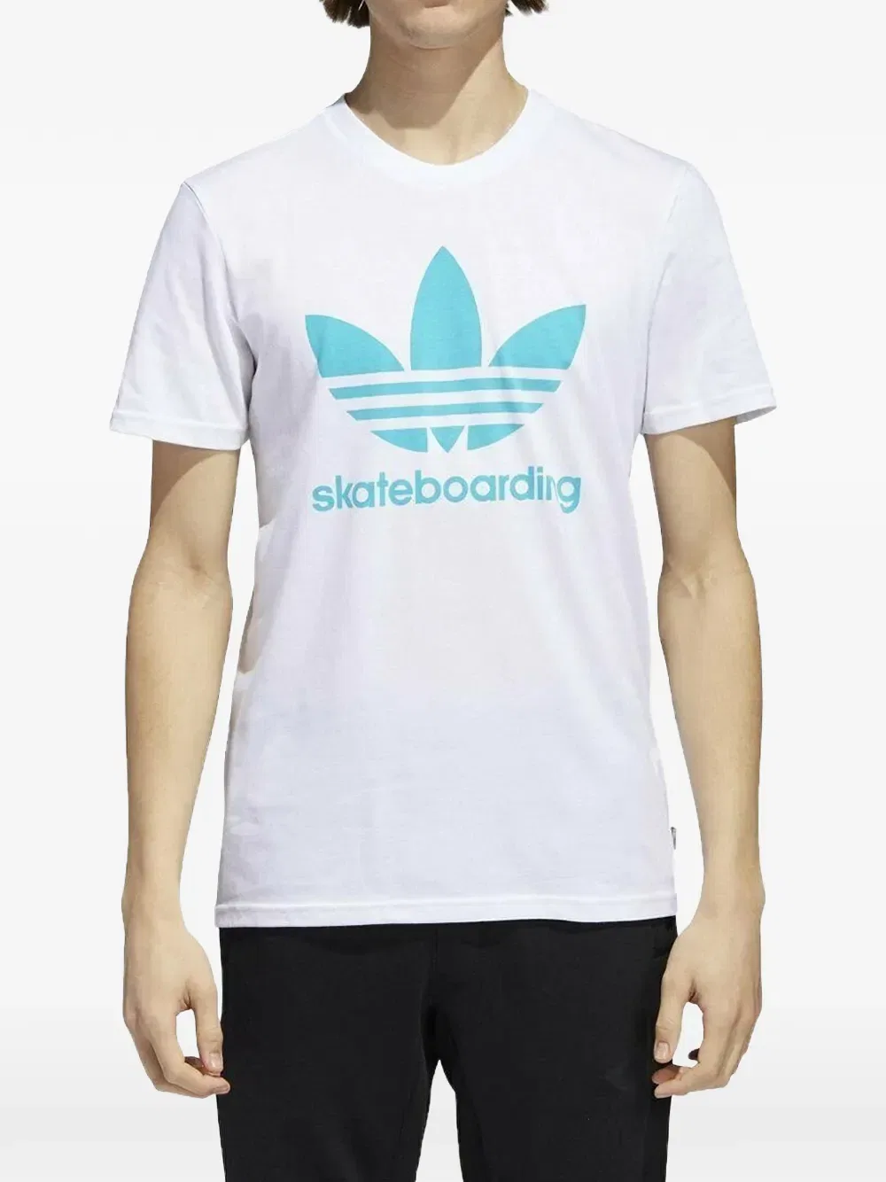 Футболка для скейтбординга Adidas, белый