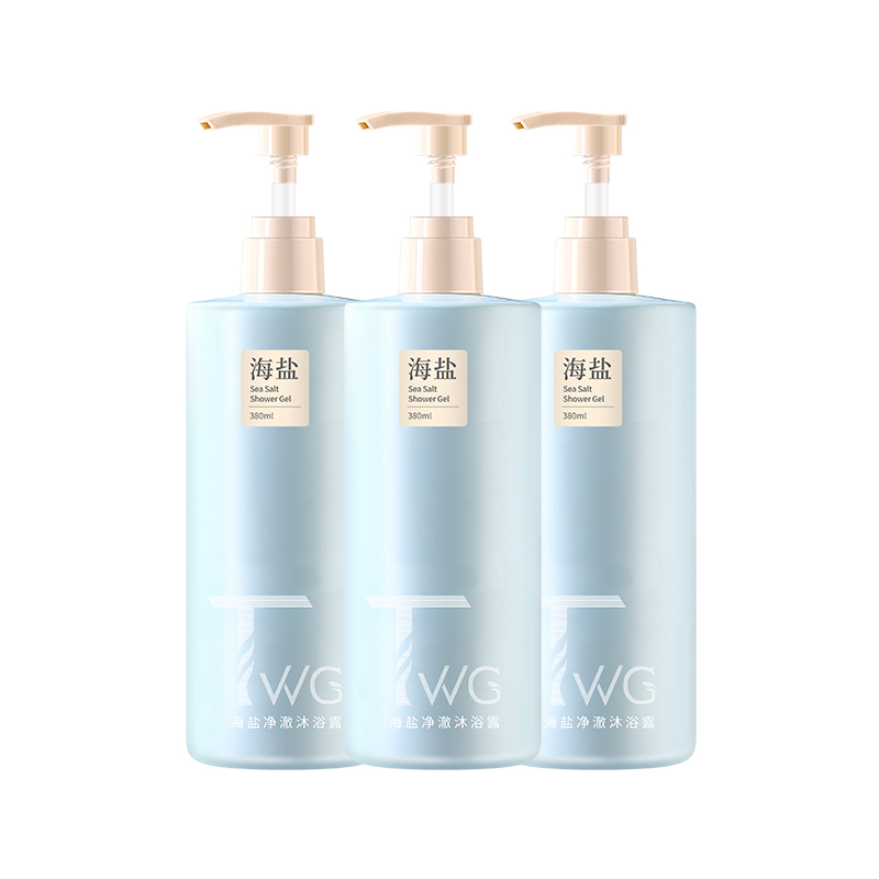 

Гель для душа sea salt pure milk, очищающий, увлажняющий, питающий и освежающий, успокаивает кожу, 380 мл/бутылка TWG