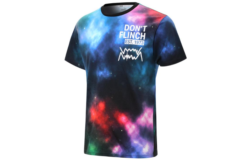 

Футболка мужская разноцветная PUMA, мультиколор