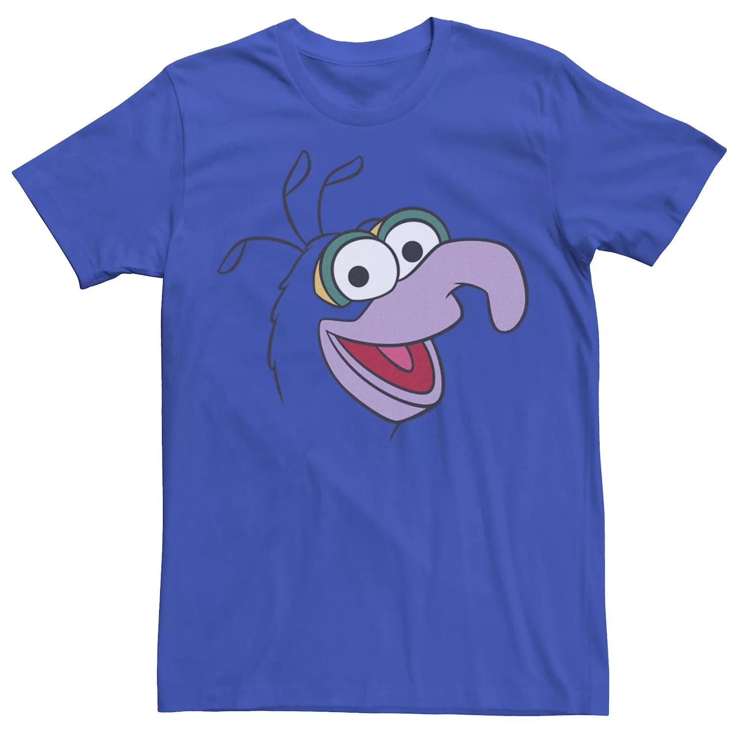 

Мужская футболка с большим лицом Muppet Gonzo Licensed Character