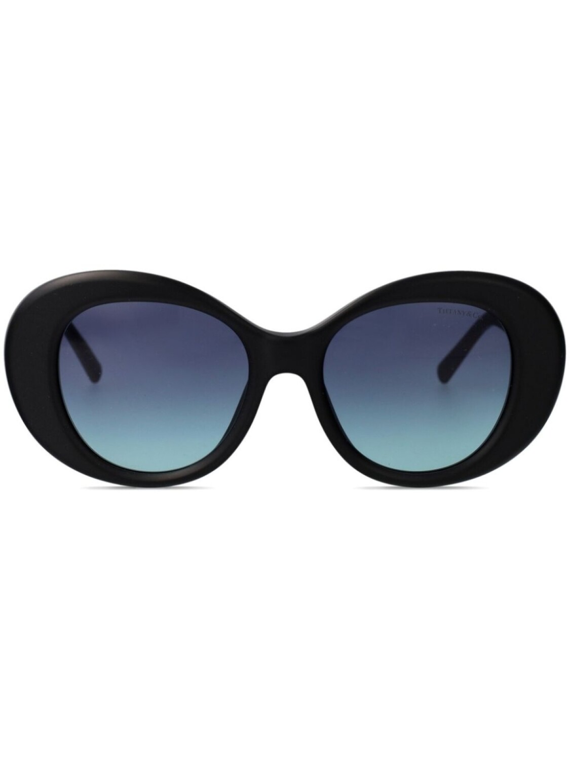 

Солнцезащитные очки в большой оправе Tiffany & Co Eyewear, черный
