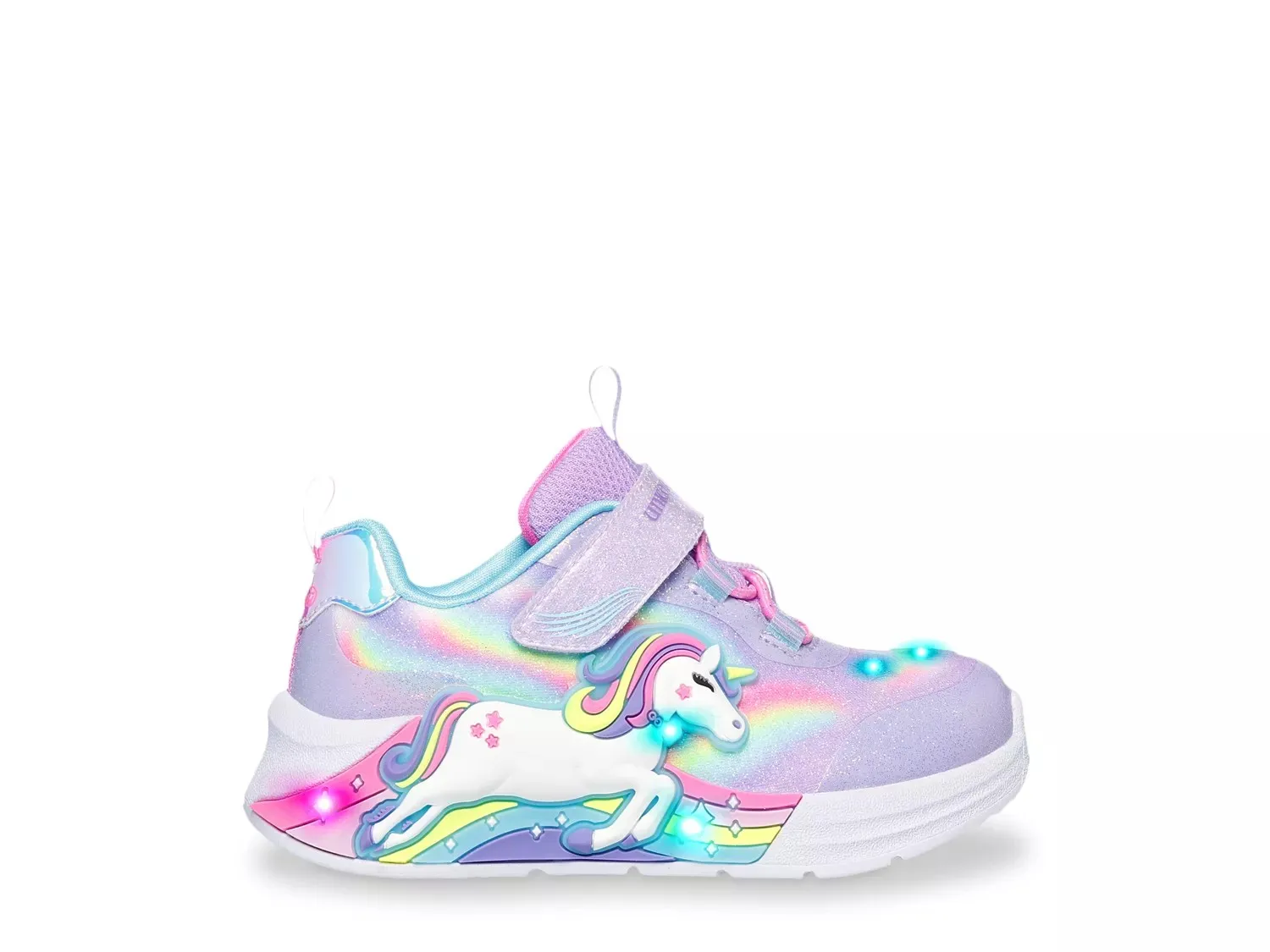 Кроссовки Skechers Unicorn Chaser — детские, фиолетовые — фото 2
