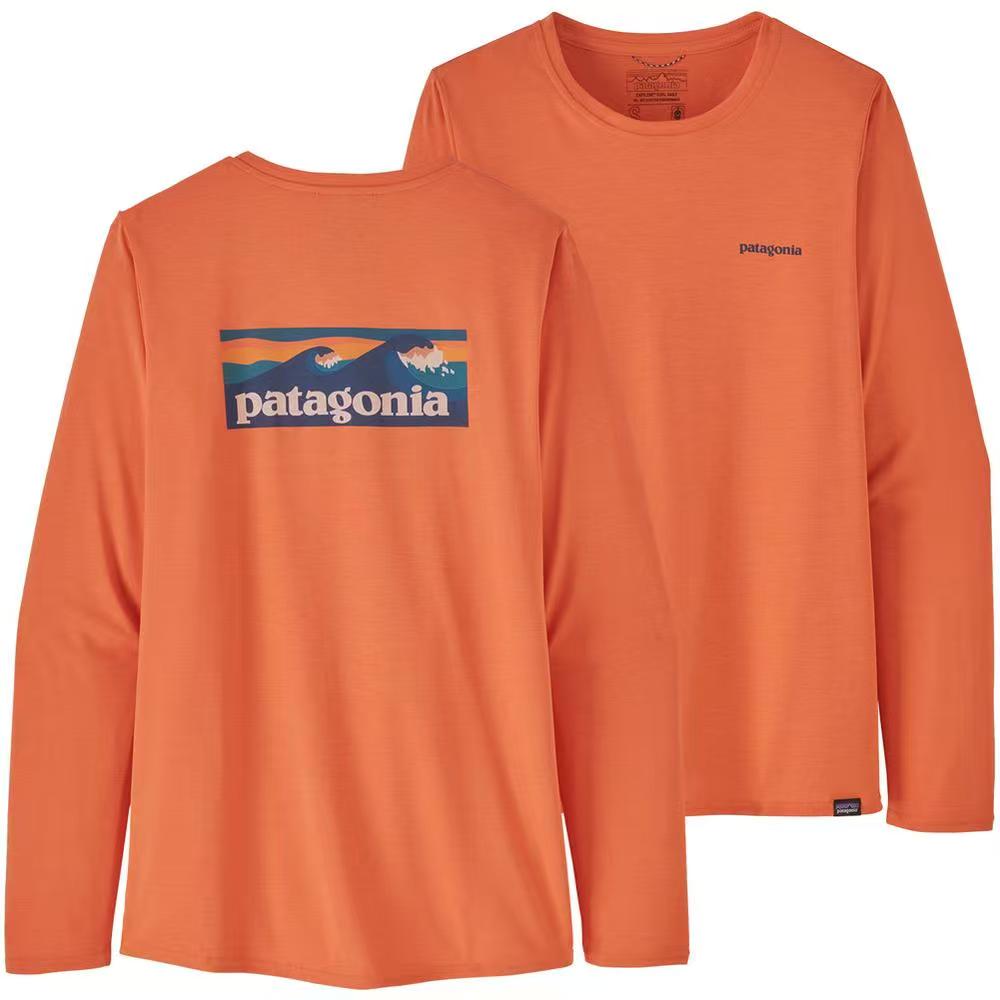 

Футболка с заниженной линией плеч, женская Patagonia, Rinse Green