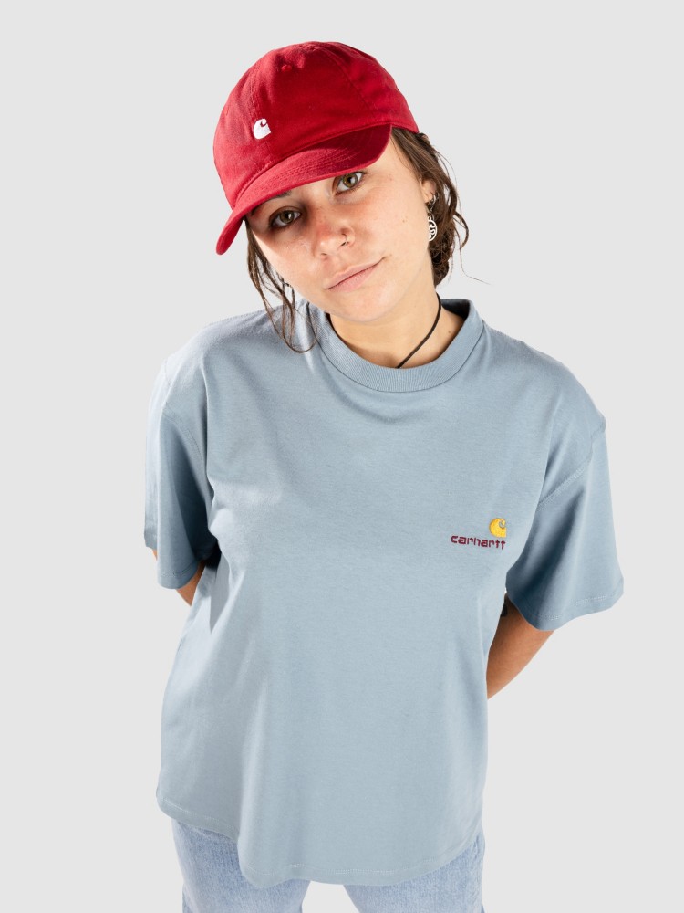 

Футболка Carhartt WIP American Script T-Shirt, citadel