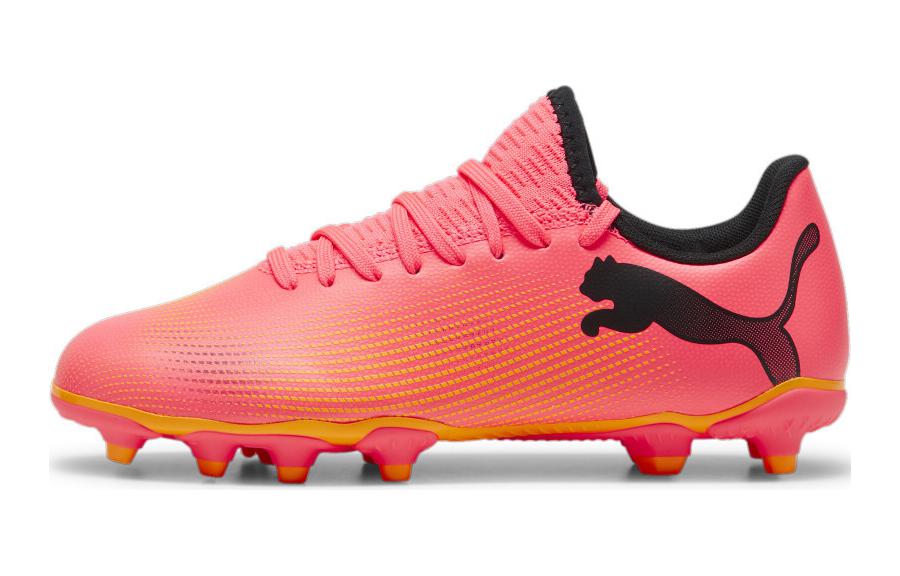 Future 7 Play FG AG 'Forever Faster Pack' Puma, розовый черный — фото 3
