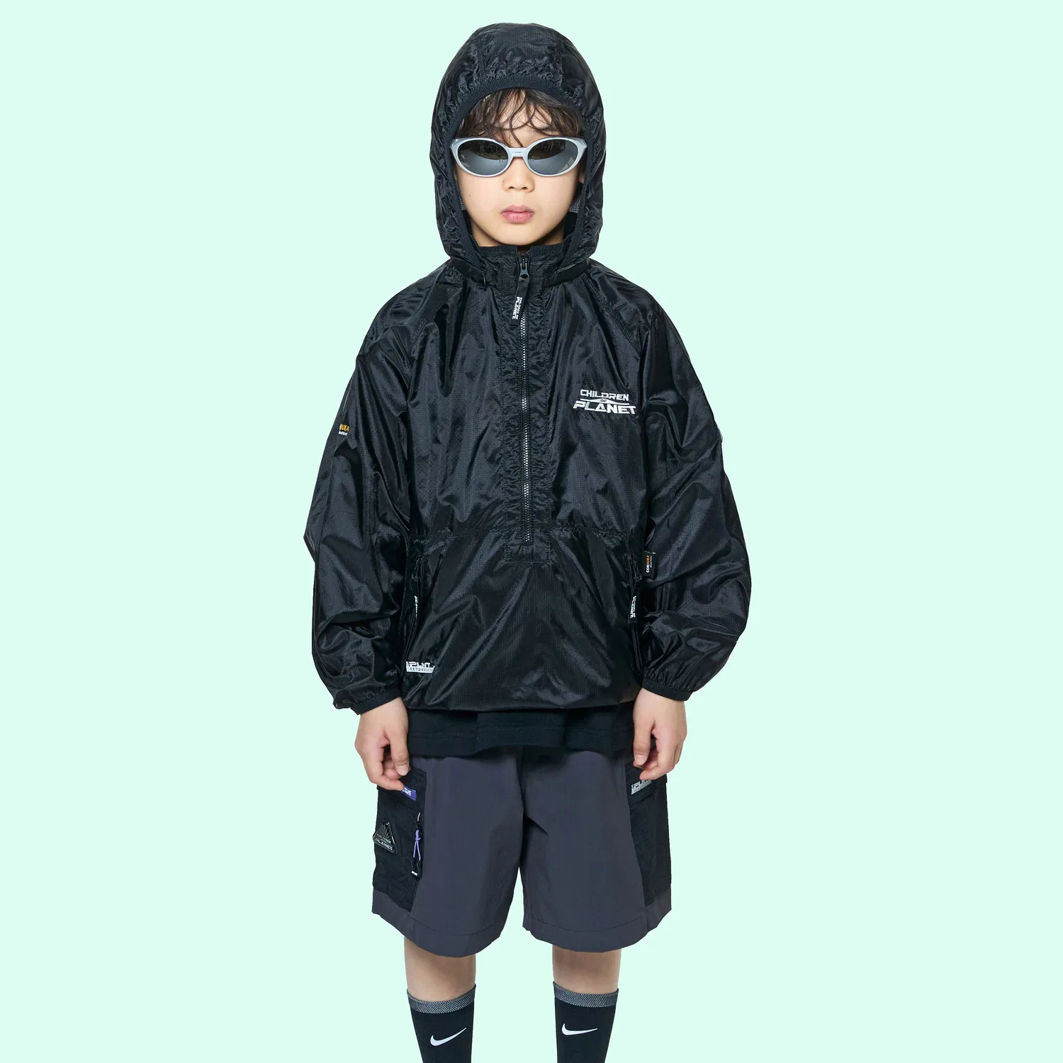 Детский анорак Zeta Air Cordura чёрный от Children Of Planet