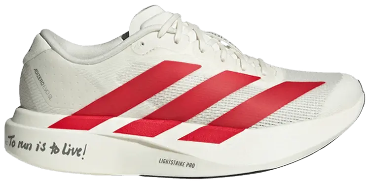 Кроссовки adidas Wmns Adizero Evo SL 'To Run is to Live!', кремовый