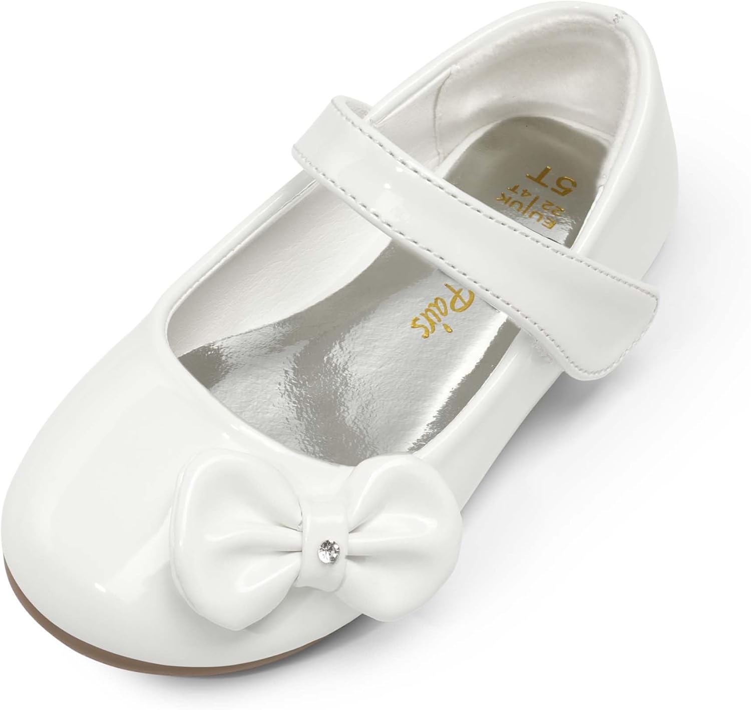 

Туфли для маленьких девочек DREAM PAIRS, модель Mary Jane, балетки с бантиком для школьной формы, белый